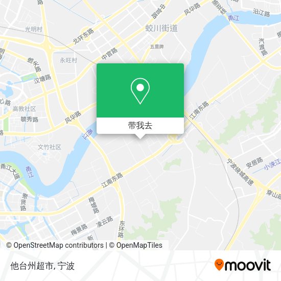他台州超市地图