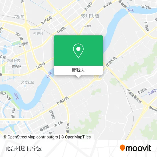 他台州超市地图