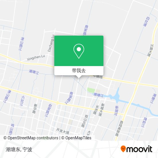 潮塘东地图