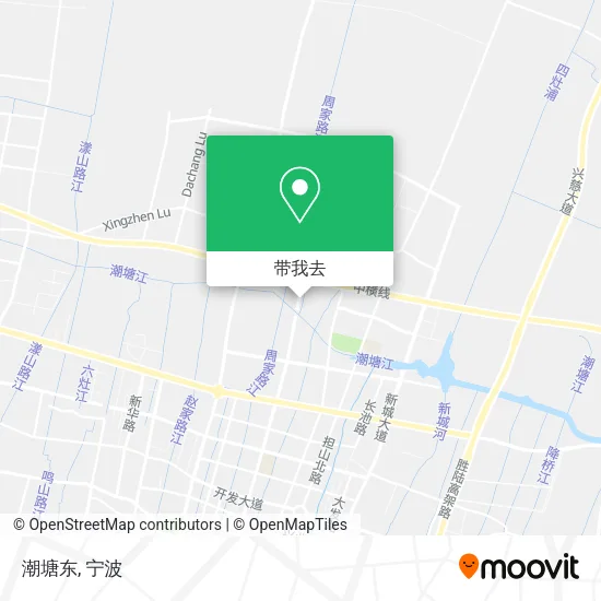 潮塘东地图
