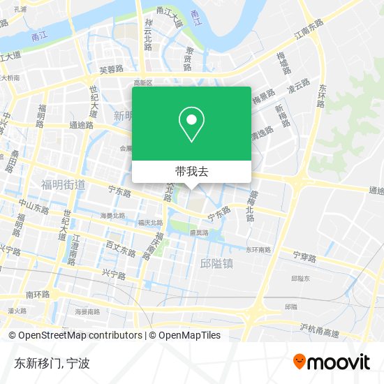 东新移门地图