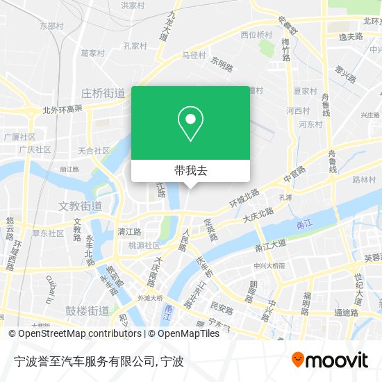 宁波誉至汽车服务有限公司地图