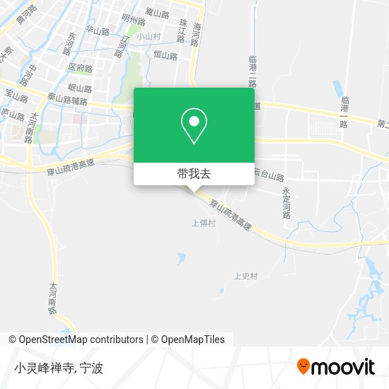 小灵峰禅寺地图