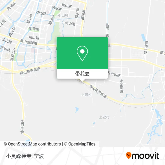 小灵峰禅寺地图