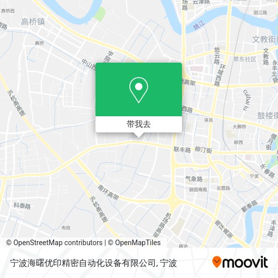 宁波海曙优印精密自动化设备有限公司地图