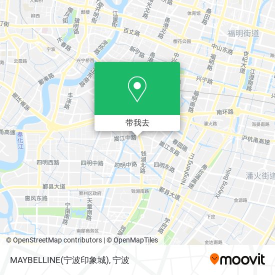 MAYBELLINE(宁波印象城)地图
