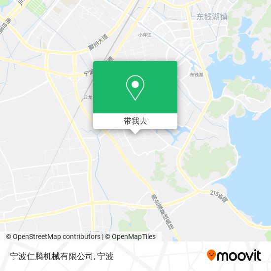 宁波仁腾机械有限公司地图