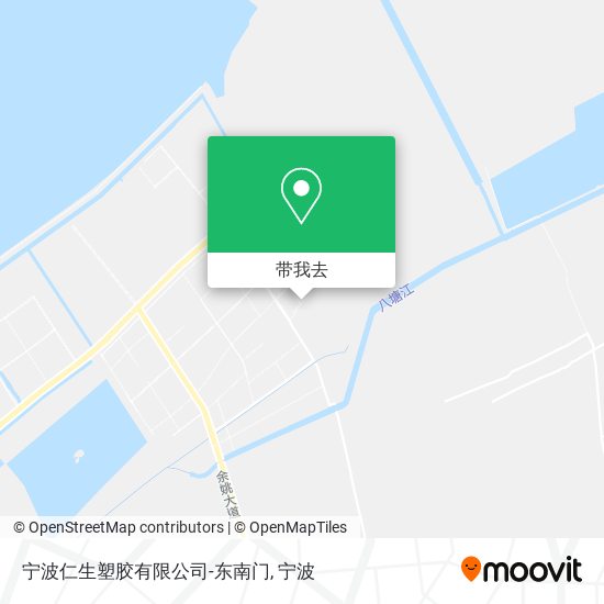 宁波仁生塑胶有限公司-东南门地图
