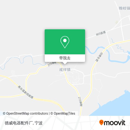 德威电器配件厂地图
