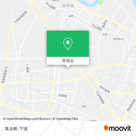 集业桥地图