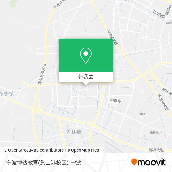 宁波博达教育(集士港校区)地图