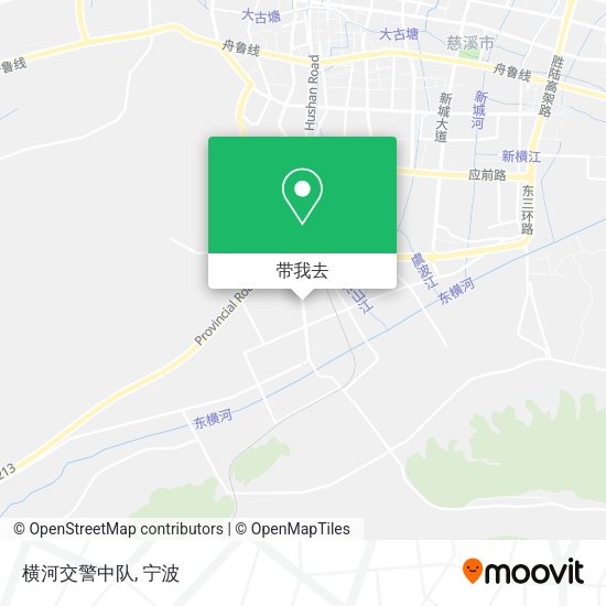 横河交警中队地图