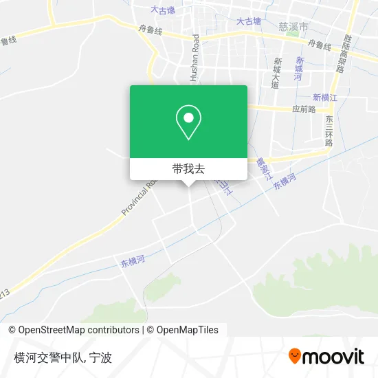 横河交警中队地图