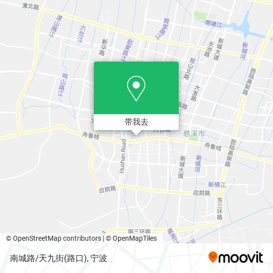 南城路/天九街(路口)地图