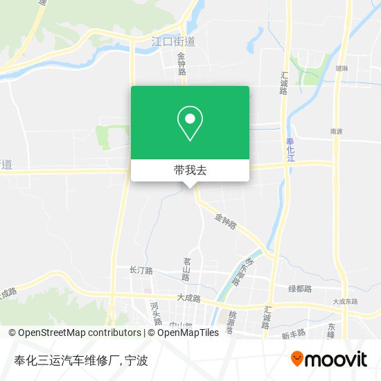 奉化三运汽车维修厂地图