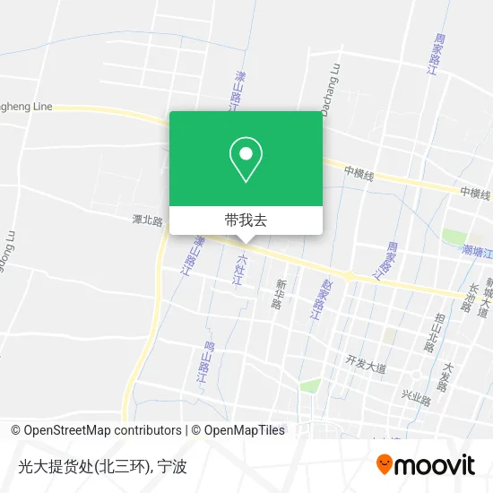 光大提货处(北三环)地图