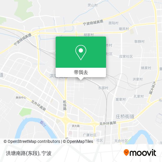 洪塘南路(东段)地图