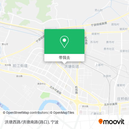 洪塘西路/洪塘南路(路口)地图