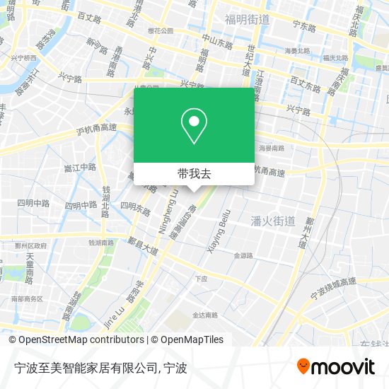 宁波至美智能家居有限公司地图