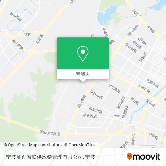 宁波涌创智联供应链管理有限公司地图
