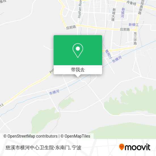 慈溪市横河中心卫生院-东南门地图