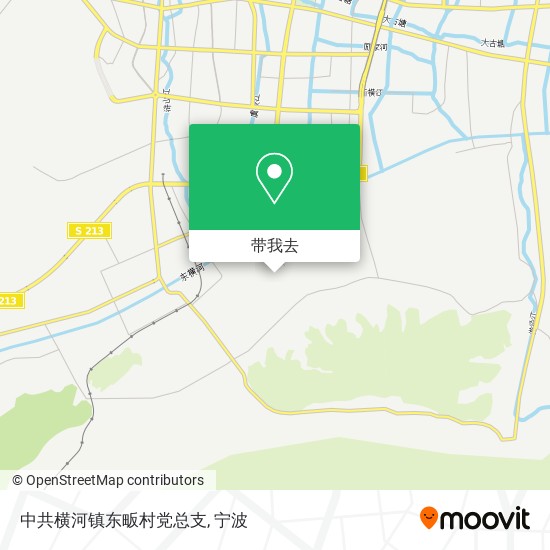 中共横河镇东畈村党总支地图