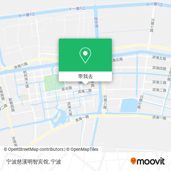 宁波慈溪明智宾馆地图
