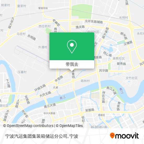 宁波汽运集团集装箱储运分公司地图