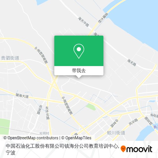 中国石油化工股份有限公司镇海分公司教育培训中心地图