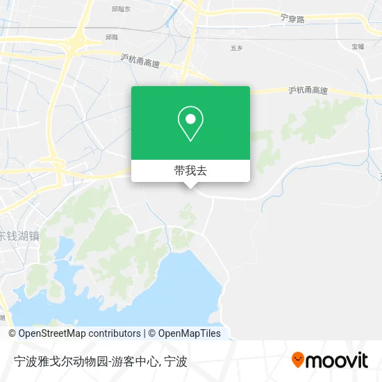 宁波雅戈尔动物园-游客中心地图