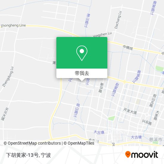 下胡黄家-13号地图