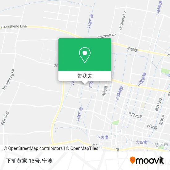 下胡黄家-13号地图
