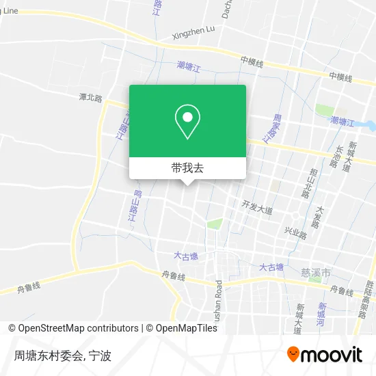 周塘东村委会地图