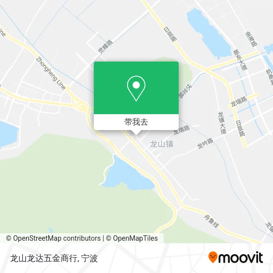 龙山龙达五金商行地图