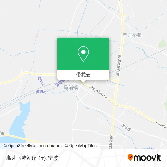 高速马渚站(南行)地图