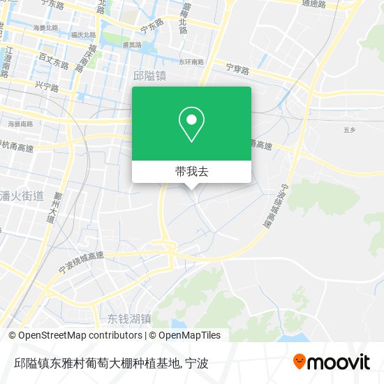 邱隘镇东雅村葡萄大棚种植基地地图