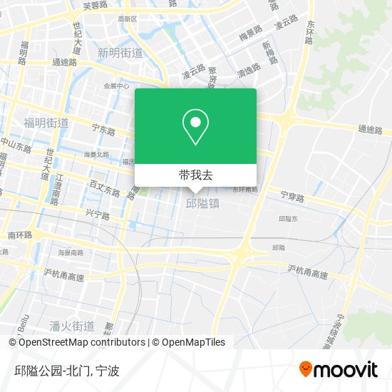 邱隘公园-北门地图