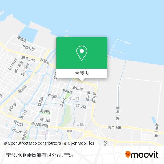 宁波地地通物流有限公司地图