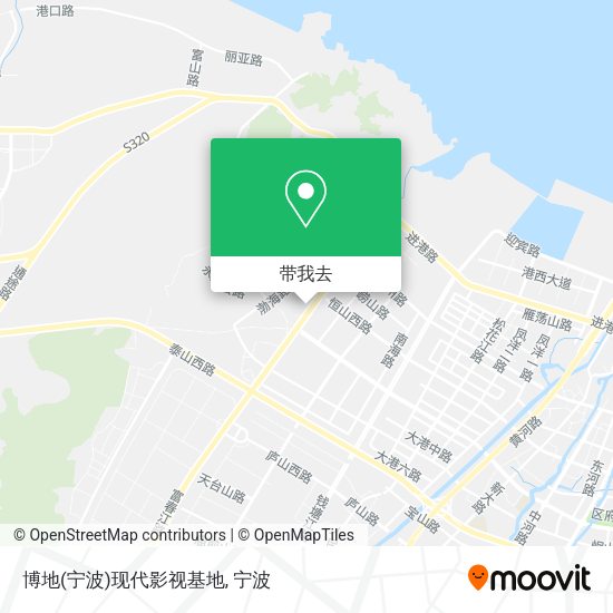 博地(宁波)现代影视基地地图
