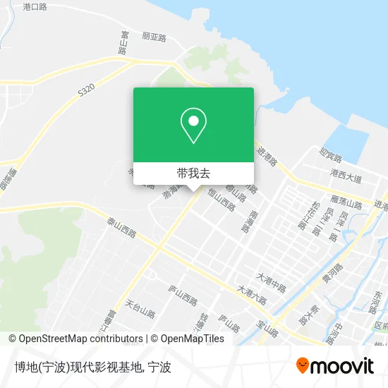 博地(宁波)现代影视基地地图