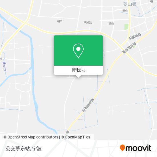 公交茅东站地图