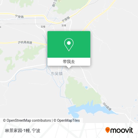 林景家园-1幢地图