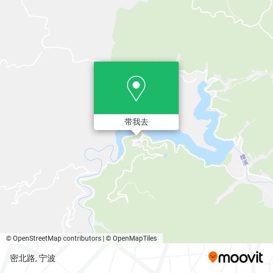 密北路地图