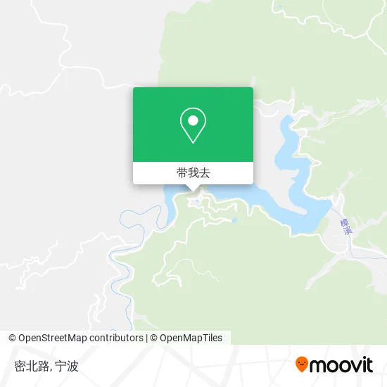 密北路地图