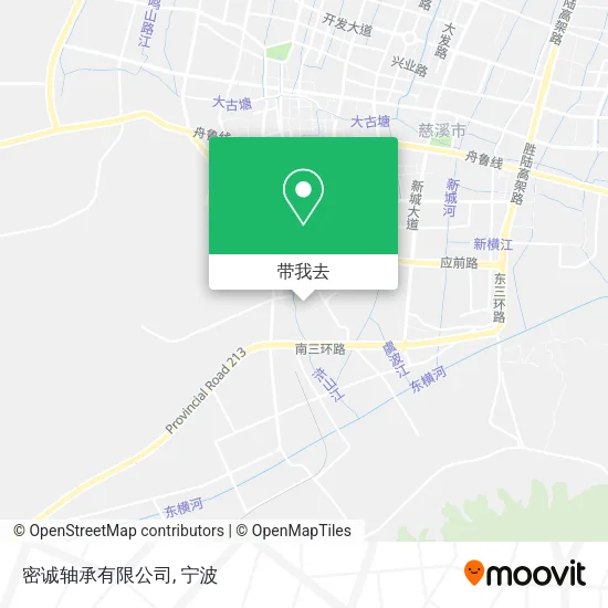 密诚轴承有限公司地图