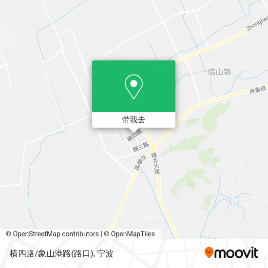 横四路/象山港路(路口)地图