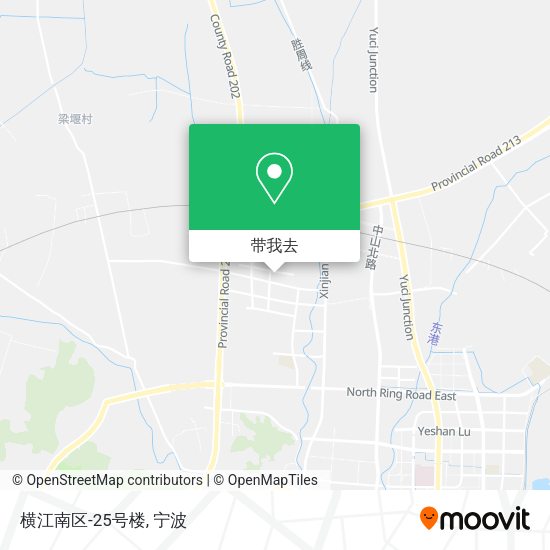 横江南区-25号楼地图