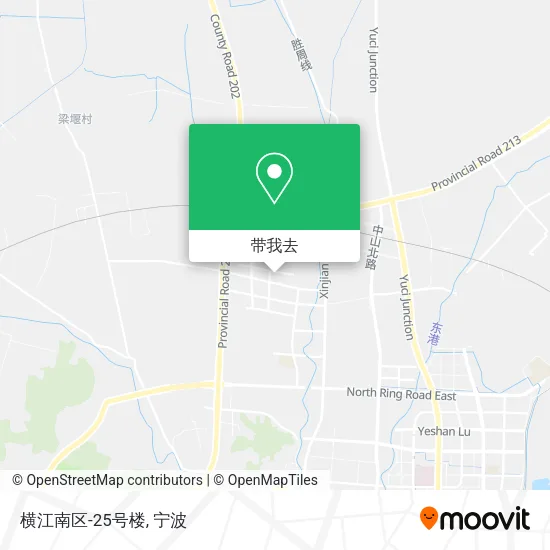 横江南区-25号楼地图