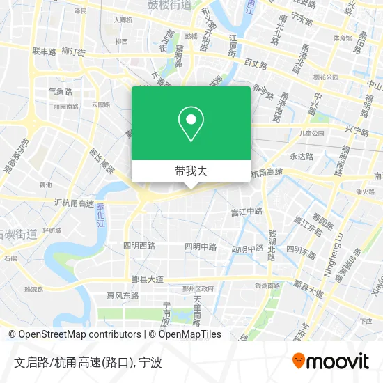 文启路/杭甬高速(路口)地图