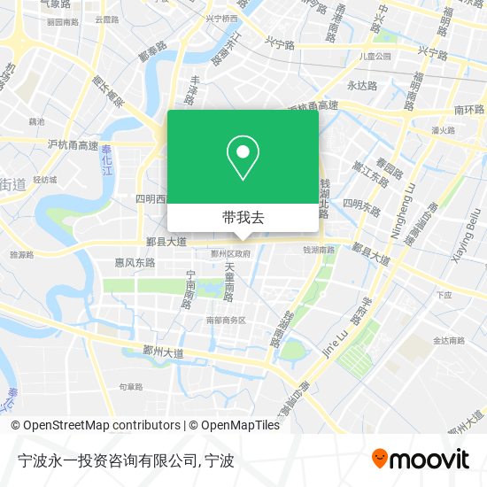 宁波永一投资咨询有限公司地图